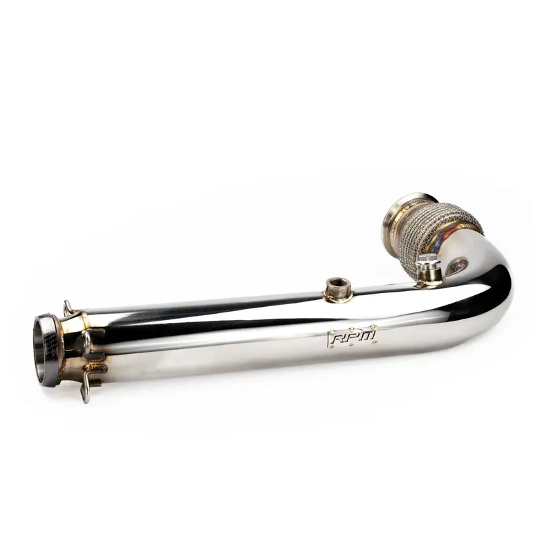 Can-Am Maverick X3 3" Monster Mouth Cat Delete Bypass Mid Race Pipe 1