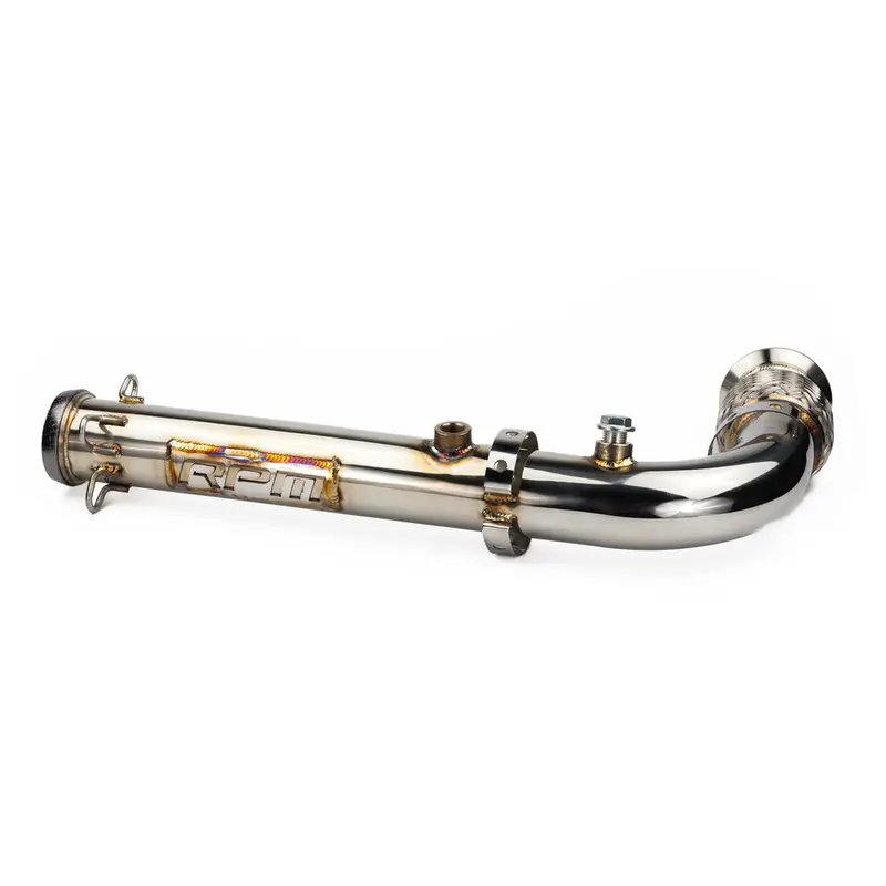 Can-Am Maverick X3 Big Mouth Cat Delete Bypass Mid Race Exhaust Pipe 1