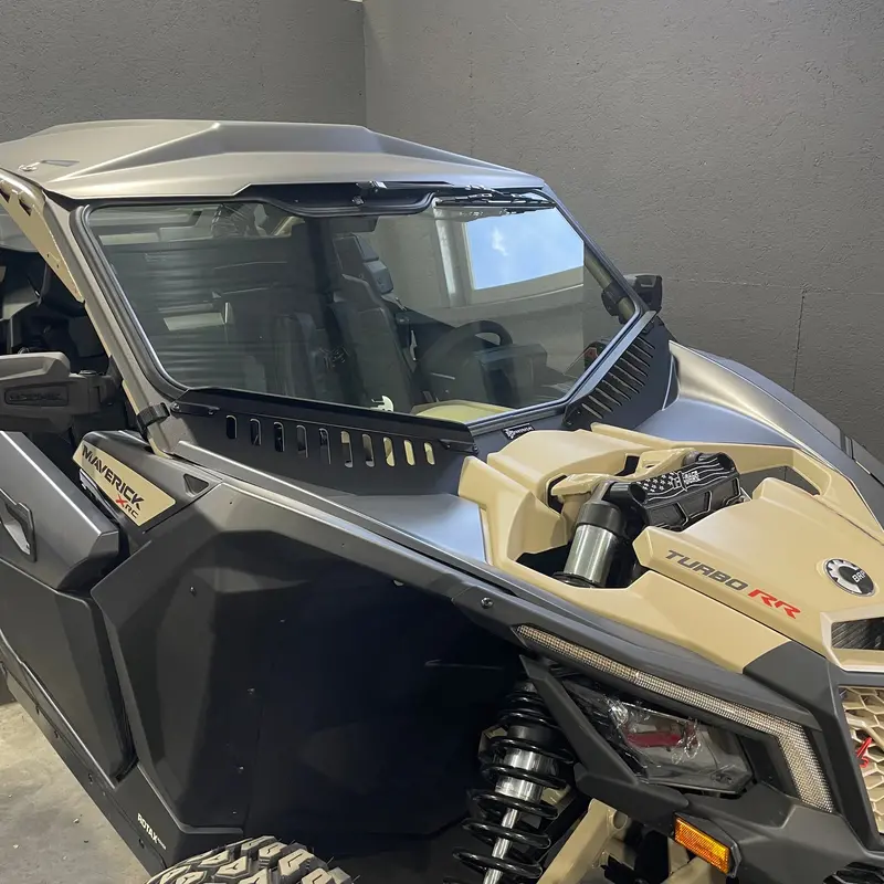 Can-Am Maverick X3 Vented Glass Windshield 2.0 1