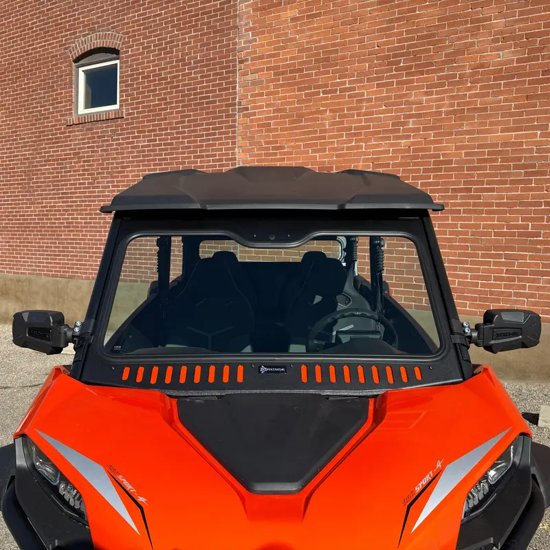 Cf Moto Zforce 950 Sport/Trail Vented Glass Windshield 1