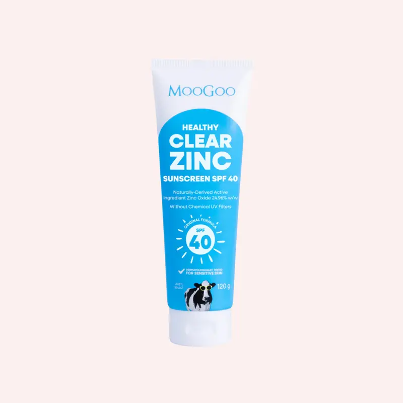 Clear Zinc Sunscreen Spf 40 1