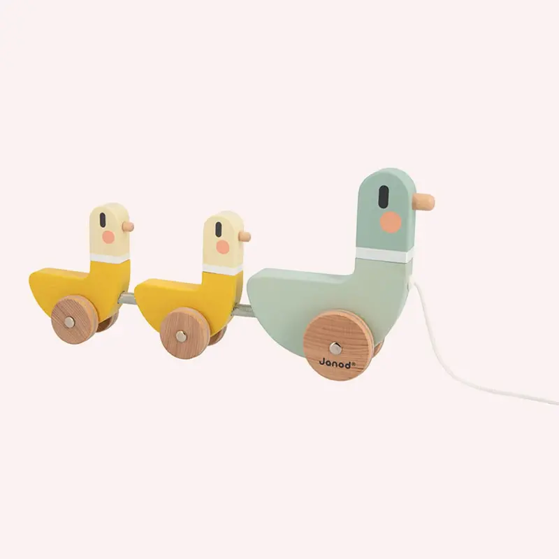 Cocoon Pull Along Duck Family 1