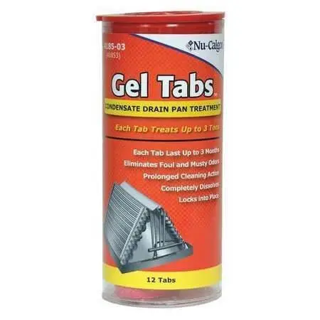 Condensate Pan Gel Tabs 3 Ton (12 In A Tube) 1