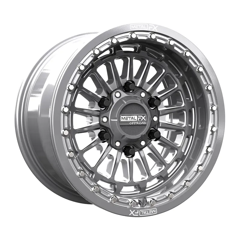 Delta 6R Utv Beadlock Wheel (Gunmetal Contrast Cut) 2