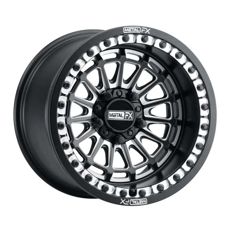Delta R Utv Beadlock Wheel (Satin Black Contrast Cut) 1