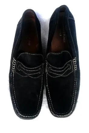 Donald J. Pliner- Black Suede Casual Shoes- Size 15M 1