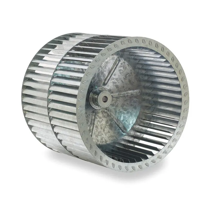 Double Inlet Belt Cw Drive Blower Wheel - Dd10-6A 10-5/8"D X 6"W 1