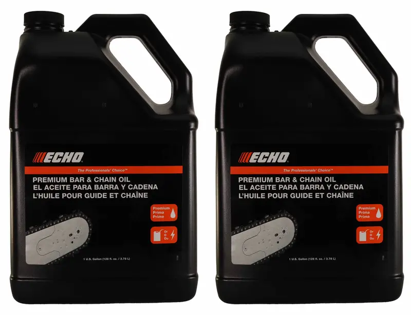 Echo Original Equipment 2-Pack Premium Bar And Chain Oil (1 Gallon Bottle) - 6459007 1