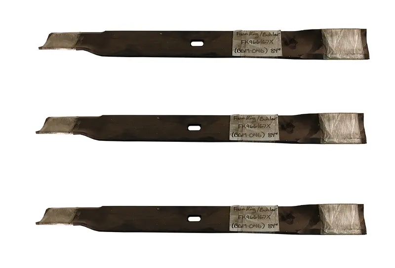 Farm King Buhler 84" Mower Blades Set Of 3 - Fk966167x 1