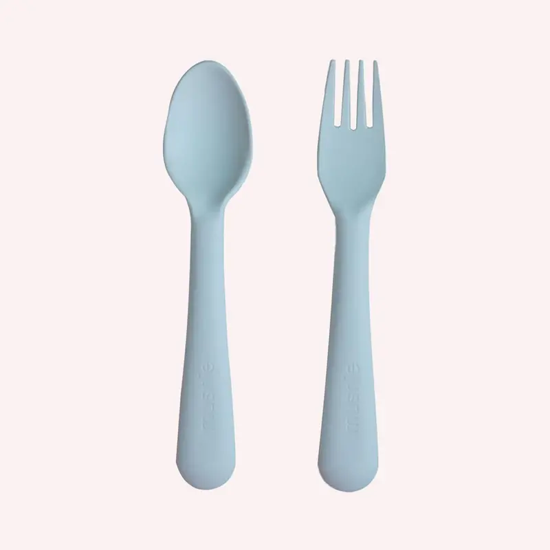 Fork & Spoon - Powder Blue 1