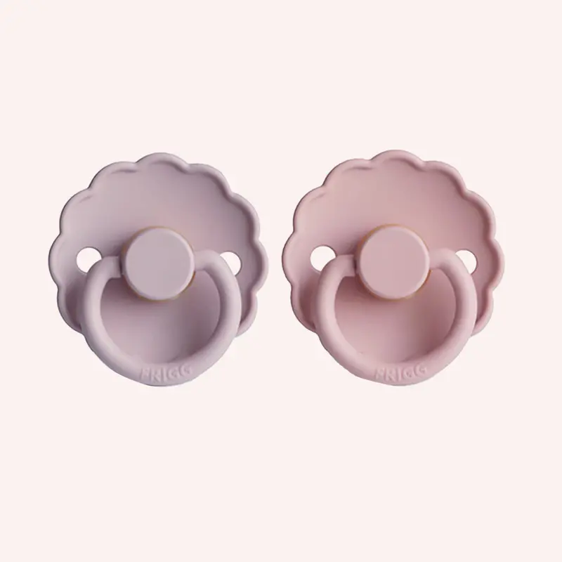 Frigg Daisy Latex Dummy - Baby Pink/Soft Lilac 1