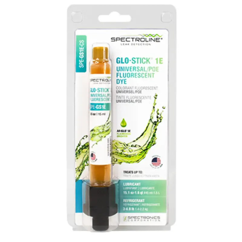 Glo-Stick® 1E Fluorescent Dye Capsule - Treats Up To 2 Tons 1