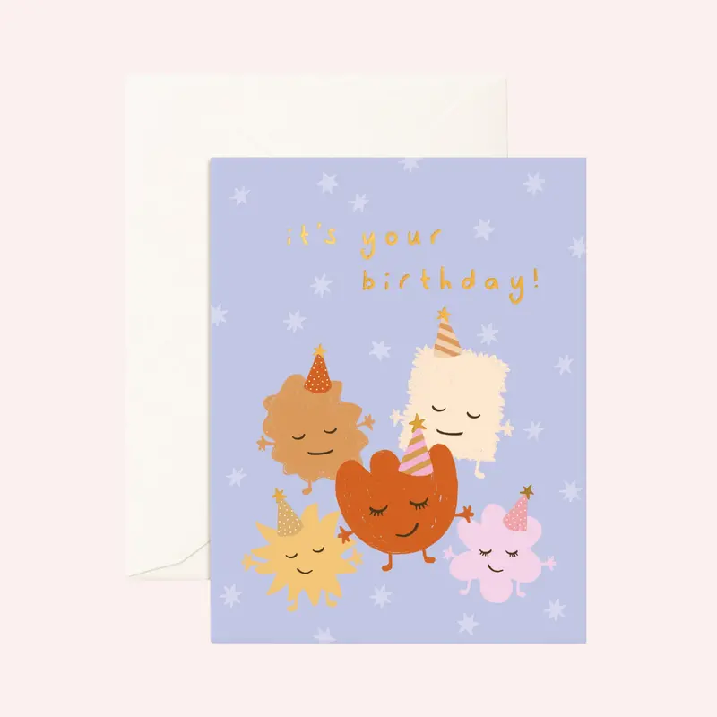 Greeting Card - Five Little Monsters 1