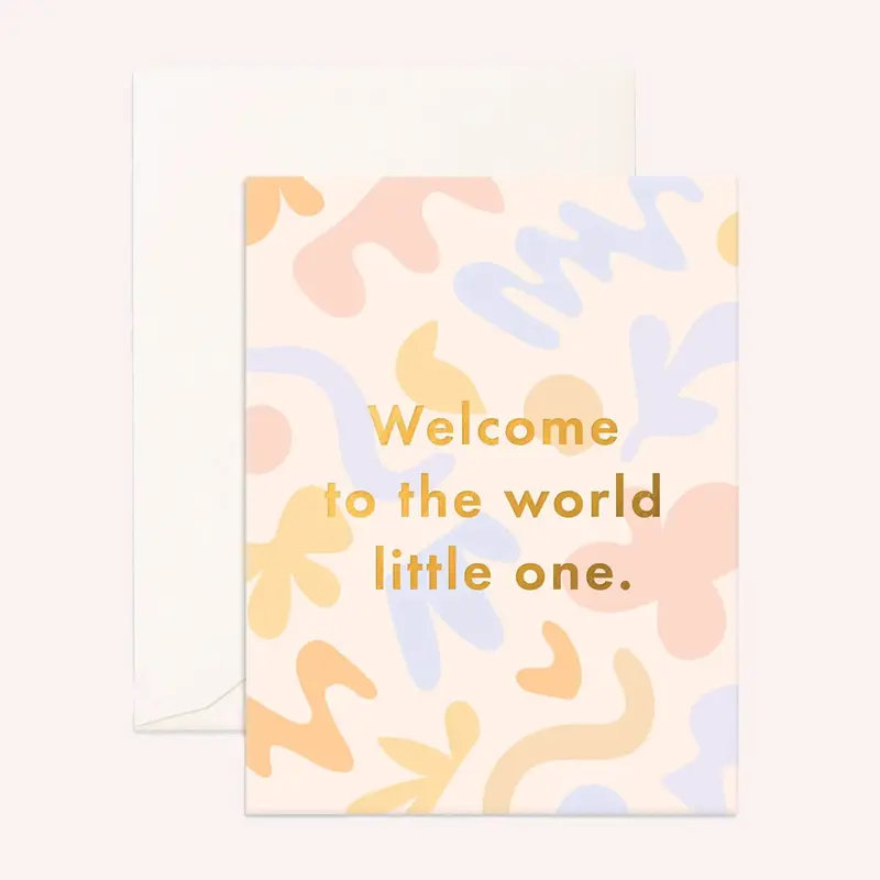 Greeting Card - Welcome Little One 1