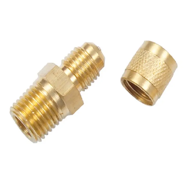 Half Union - 1/8" Mpt-3/16",1/4",5/16" Steps-1/8" Hole W/Tool 1
