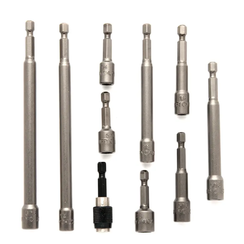 Hex Magnetic Nut Driver 10Pc Assortment 1