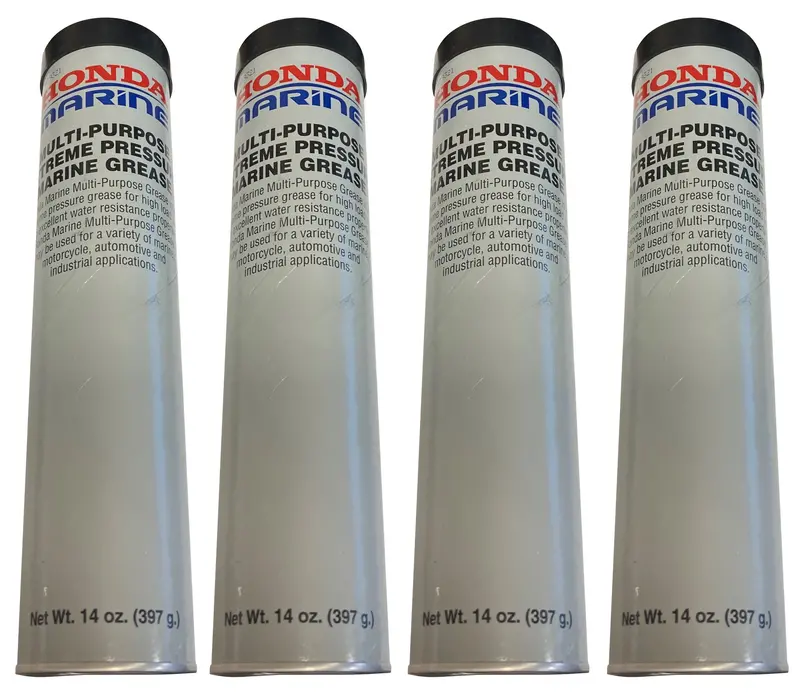 Honda (4-Pack) Oem Multi-Purpose Extreme Pressure Marine Grease - 08734-0003,4 1