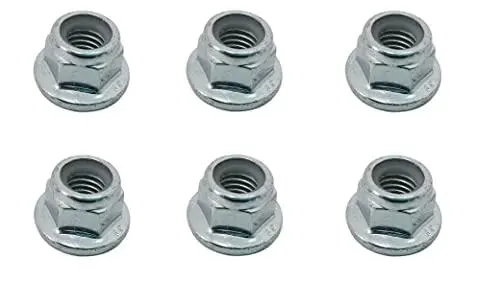John Deere (6 Pack) Original Equipment Flangehead Locknut -14M7400,6 1