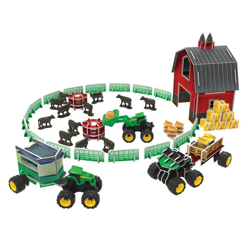 John Deere Buildable Barn Play Set Toy - Lp83182 1