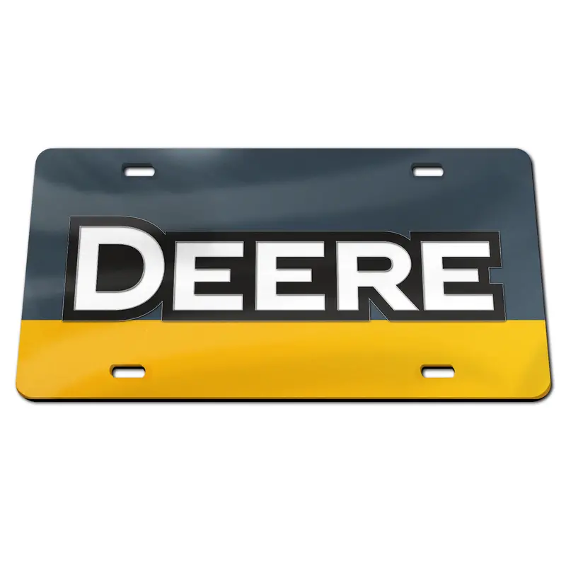 John Deere Construction License Plate - Lp85259 1