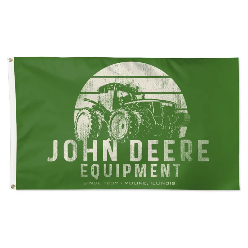 John Deere Equipment 3X5 Deluxe Flag - Lp87283 1