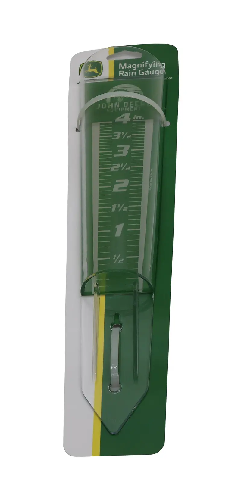 John Deere Equipment Badge Magnifying Rain Gauge - Lp87285 1