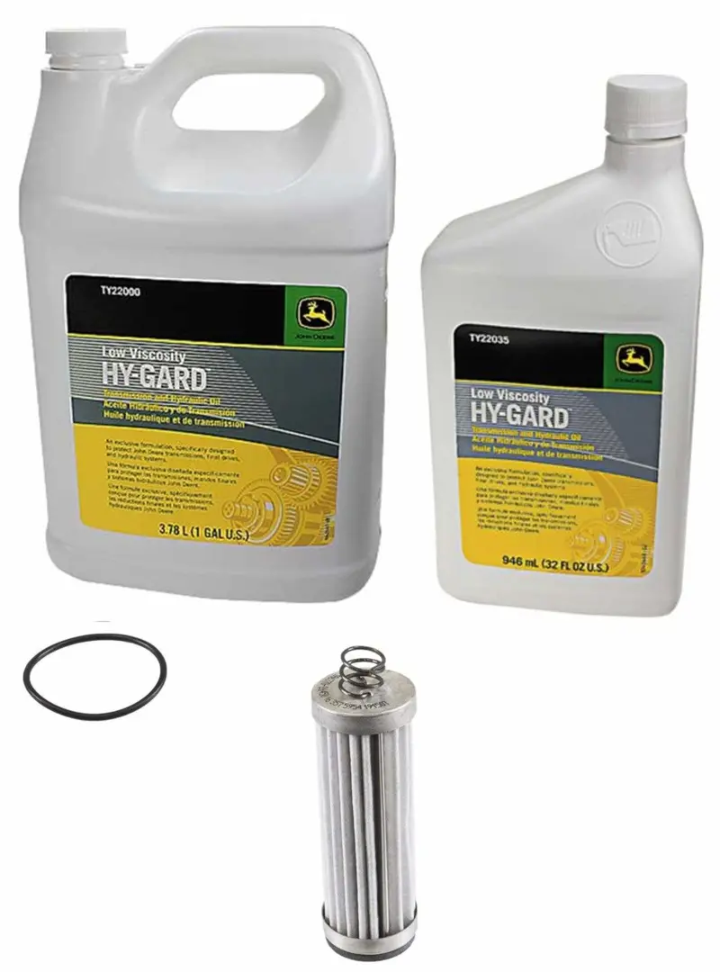 John Deere Gx255/Gx325/Gx335/Gx345/Gx355 Transmission Filter/Oil Kit - Mia881... 1