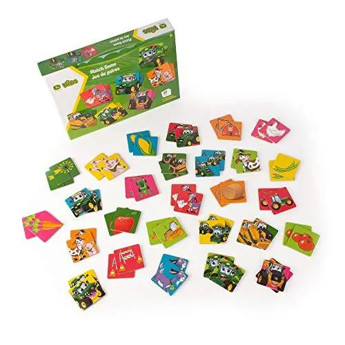 John Deere Kids Match Game – Memory Game - Lp76929 1