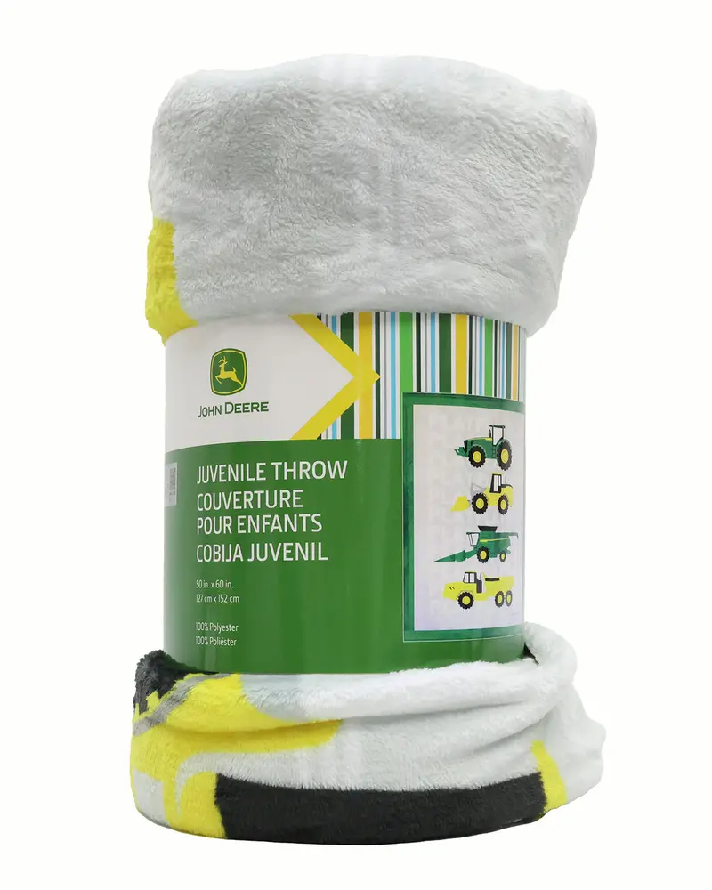 John Deere Kids Tractor Throw/Blanket - Lp85898 1