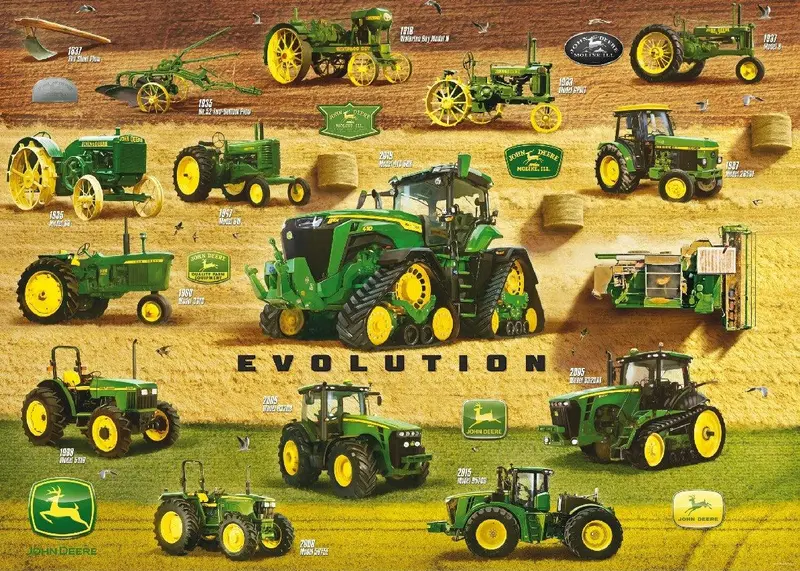 John Deere Legacy 1000 Piece Puzzle - Lp80752 1