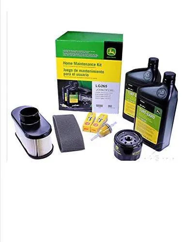 John Deere Maintenance Kit X300, X304, X320, X324, X360, X500, X530, X534, Filters, Oil Spark Plugs,Lg265 1