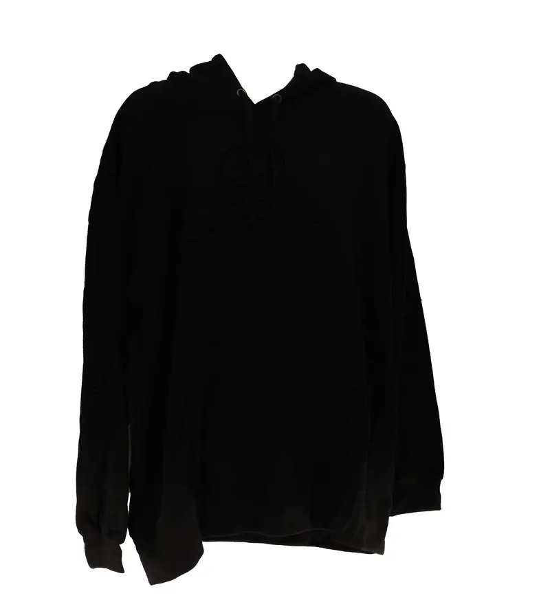 John Deere Mens Black Embossed Current Trade Mark Hoodie 3Xl - Lp83096 1