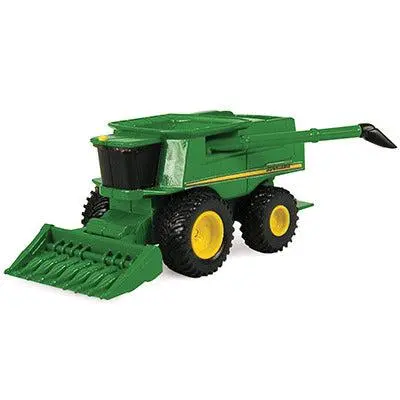 John Deere Mini Combine With Grain Head Toy - Lp64771 1