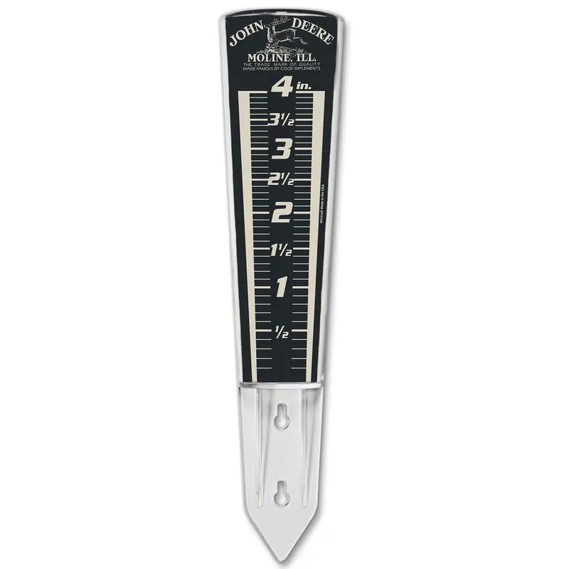 John Deere Moline Buck Magnifying Rain Gauge - Lp87277 1