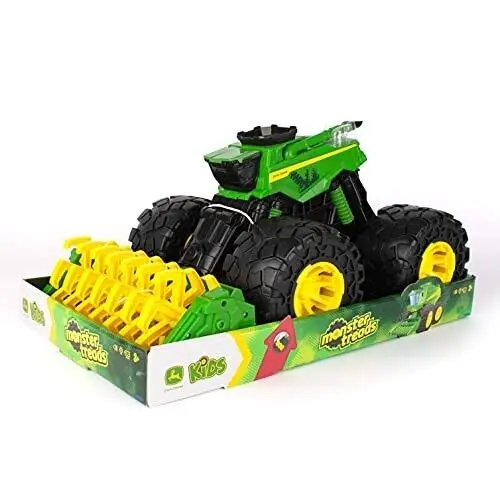 John Deere Monster Treads Super Scale Combine Toy - Lp77355 1