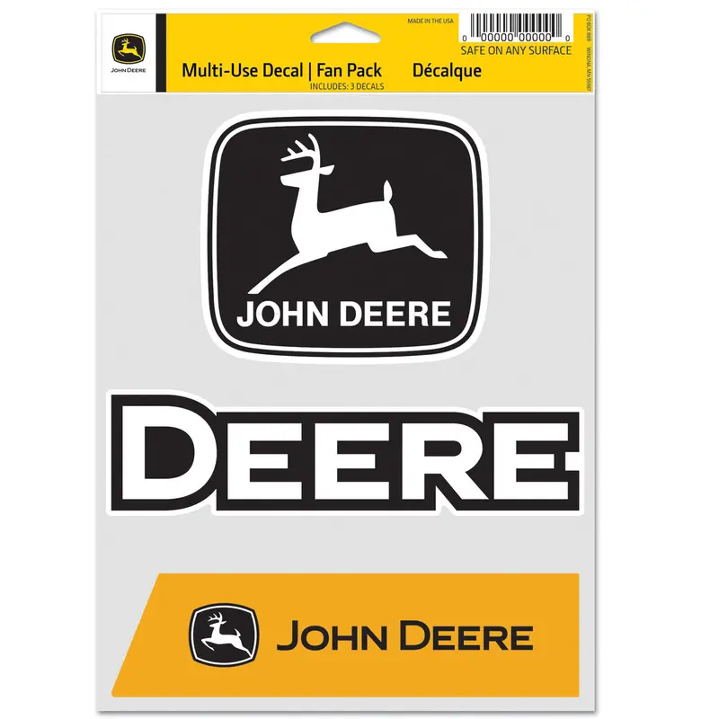 John Deere Multi Use Decal Sheet - Construction - Lp85255 1