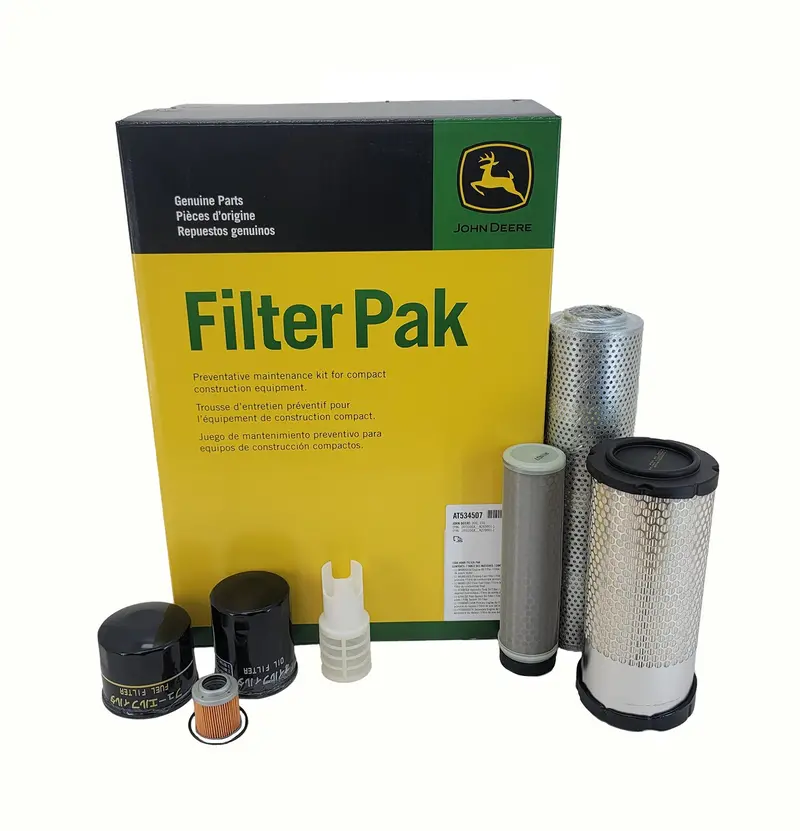 John Deere Original Equipment (1000 Hour)(30G/35G) Filter Pak - At534507 1