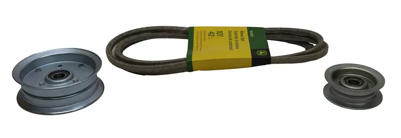 John Deere Original Equipment Belt And Idler Kit - Auc17621a 1