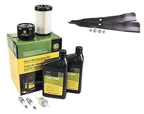John Deere Original Equipment Full Maintenance Kit - Lg275 + Am141034 Blade Kit 1