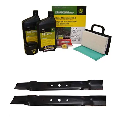 John Deere Original Equipment Model L118 Maintenance Kit + Highlift Blades 1
