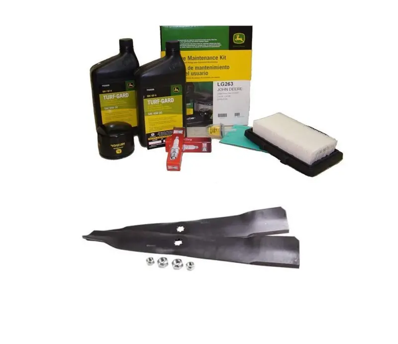 John Deere Original Equipment Model La135 Maintenance Kit + Highlift Blades 1