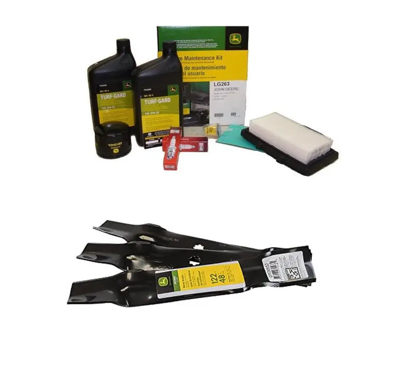 John Deere Original Equipment Model La145 Maintenance Kit + Standard Blades 1