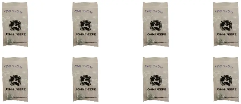 John Deere Original Equipment Nut (8-Pack) - 14M7276 1