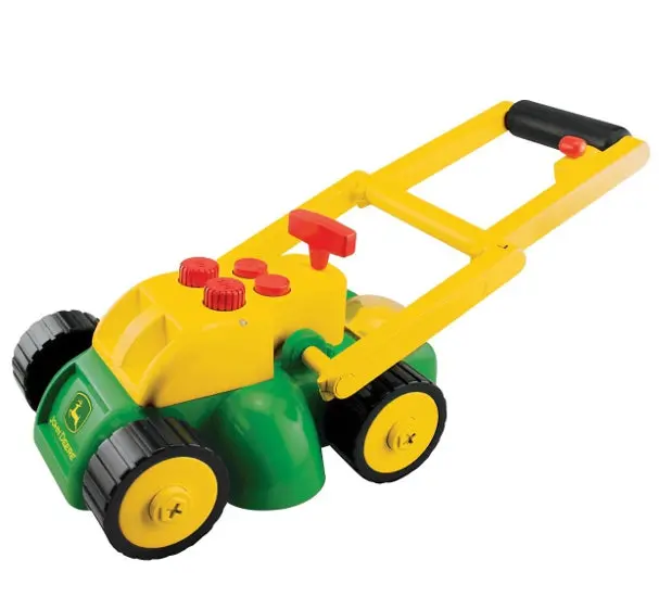 John Deere Real Sounds Action Lawn Mower Toy - Tbek35060 1