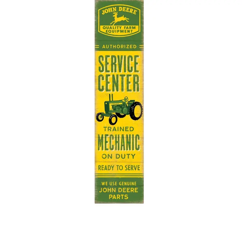 John Deere Service Wood Wall Décor - Lp79412 1