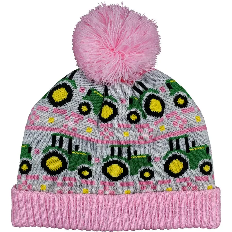 John Deere Toddler Girls' Winter Hat, Soft Pink - Lp77236 1