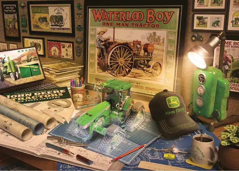 John Deere Work Desk Puzzle - Lp80749 1