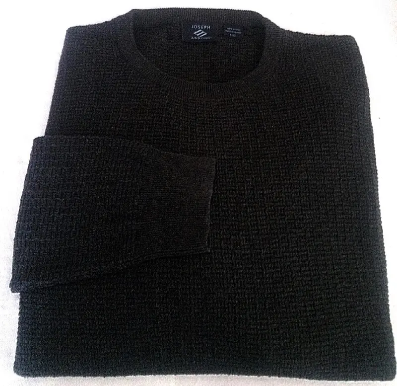 Joseph Abboud Gray Cable Knit Sweater- Size L 1