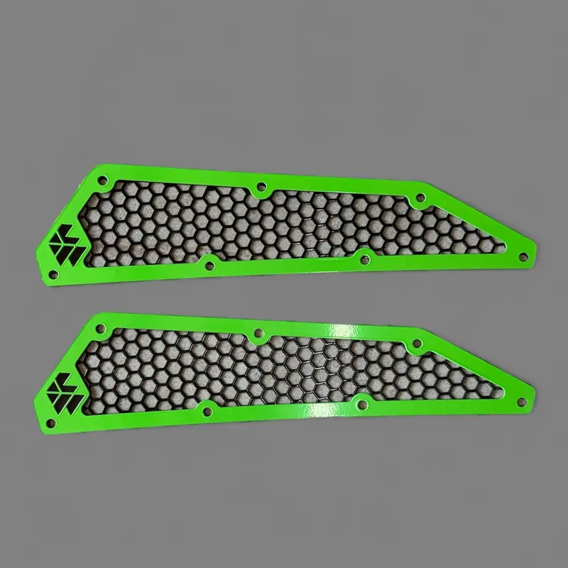 Kawasaki Krx Side Vent Grille Covers 1