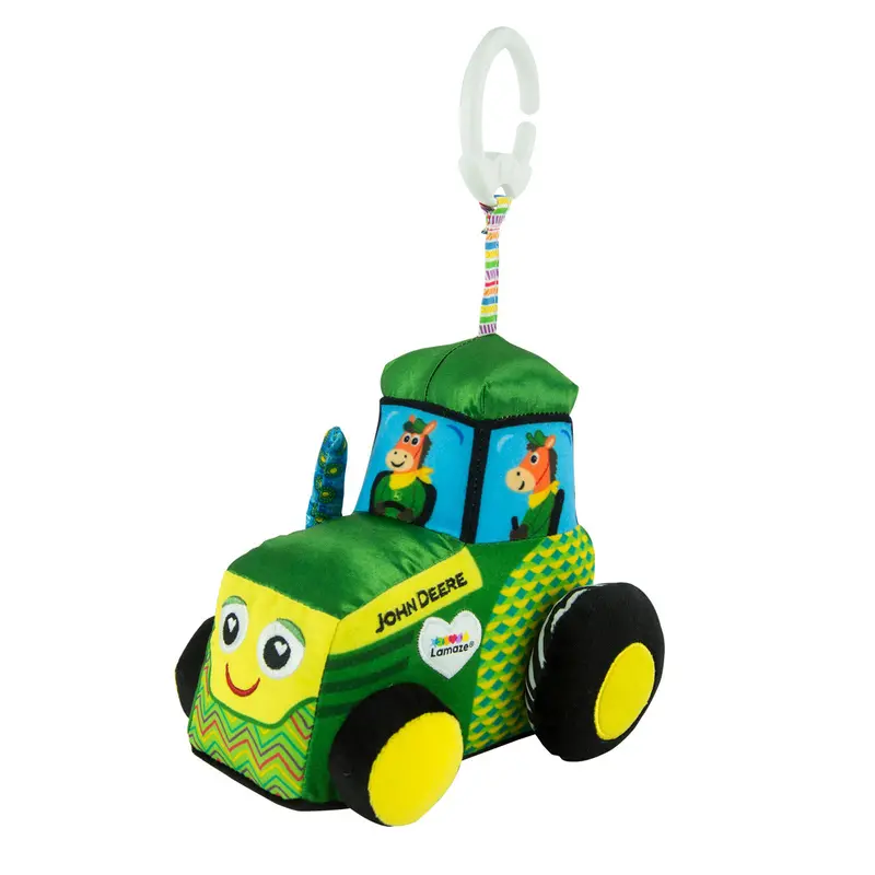 Lamaze John Deere Clip & Go – Tractor Baby Toy 1